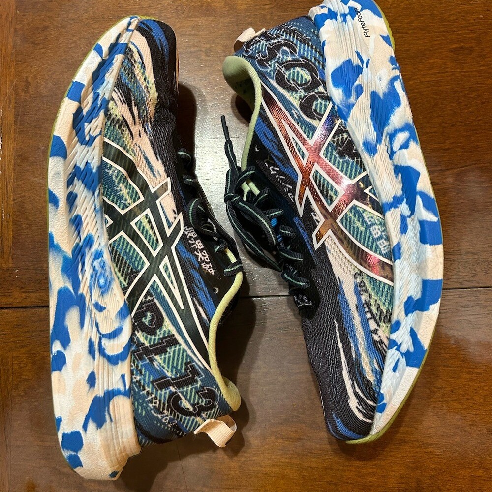 ASICS Noosa Tri 13 Women's Running Shoes Multicolor Black Blue Size 8